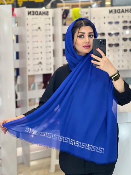 شال نخی ورساچ اعلا  کد 2142