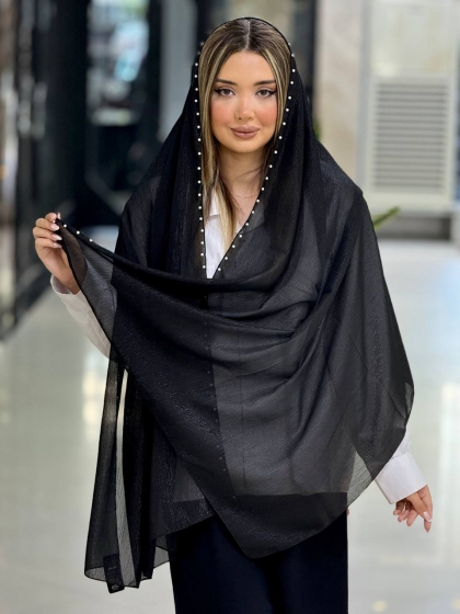 شال کریشه لمه مروارید کد 2749