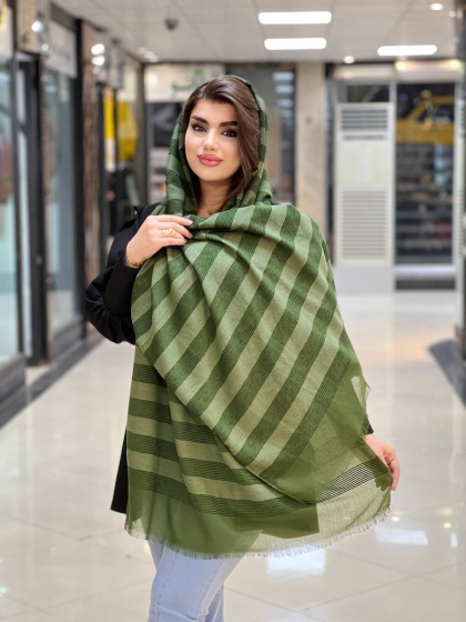 شال نخی راه راه کبریتی کد808
