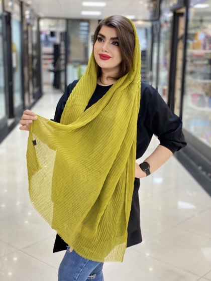شال سوپر نخ پلیسه نرم و سبک کد 407