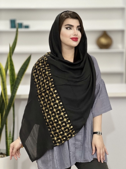 شال نخی اسلپ مزونی کد 1715
