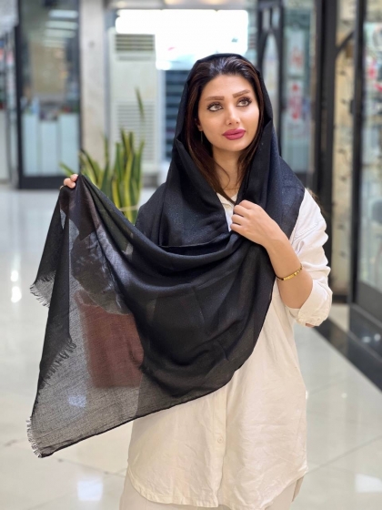 شال نخی لمه دار کد2121