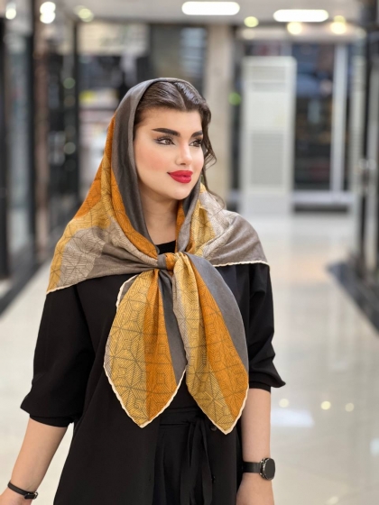 روسری نخی ترک دست دوز کد 993