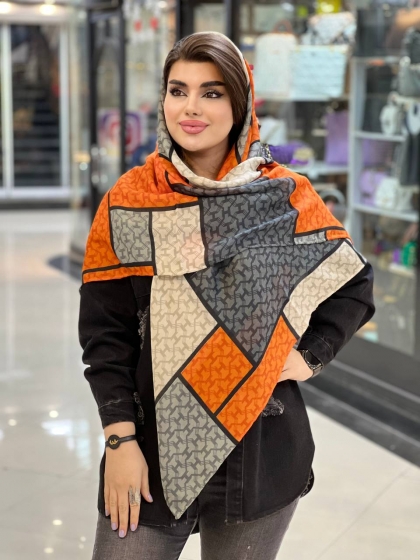 روسری یونیک دور دست دوز بهاره کد884