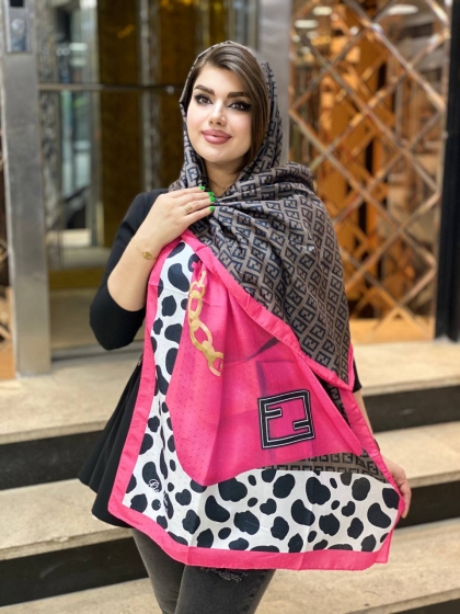 شال نخی طرح دخترانه کد324