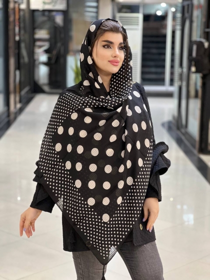 شال نخی منگوله دار بهاره کد 755