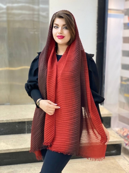 شال نخی پلیسه طیفی کد ۲۹۱