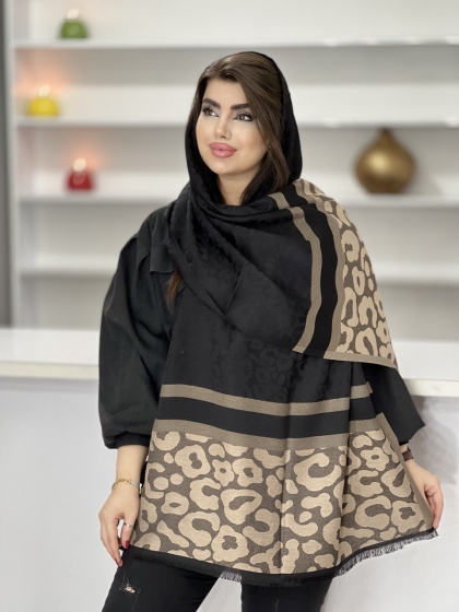 شال نخی ژاکارد پاییزه کد1486