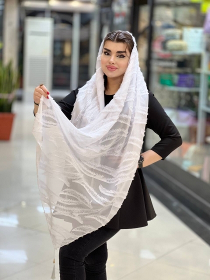 شال یاخما منگوله دار کد948