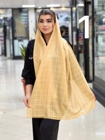 شال نخی ساده اعلا کد 2069