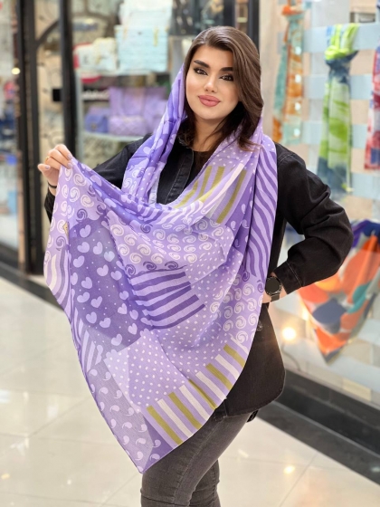 شال نخی رنگ سال بهاره کد904
