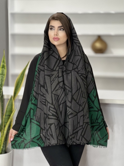 شال موهر کجراه ریشه دار کد 1388