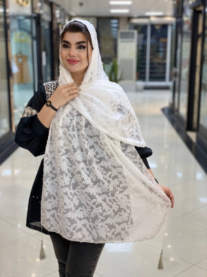 شال یاخما منگوله دار کد 506