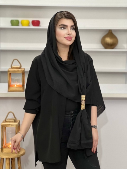 شال نخی سندبادی منگوله دار کد 1195
