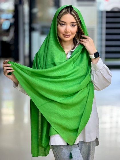 شال وال اسلپ وارداتی منگوله دار کد 2662