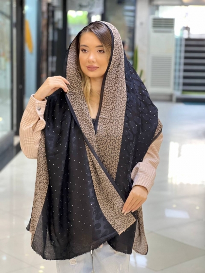 شال نخی نگینی کد 2216