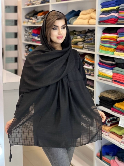 شال نخی منگوله دار کد 798