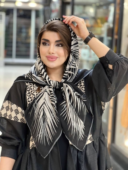 روسری کشمیر دست دوز پاییزه کد 606
