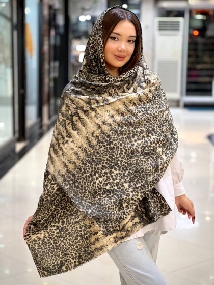 شال موهر کجراه دوخت وریشه کد 2300