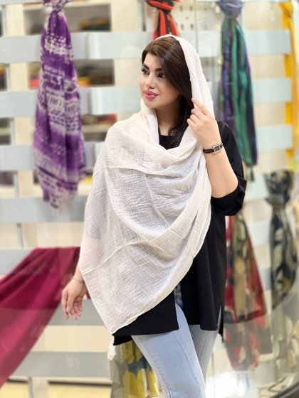 شال نخی منگوله دار وارداتی کیفیت عالی کد2002