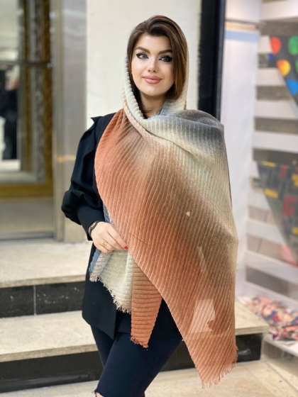 شال نخی پلیسه طیفی کد ۲۷۲
