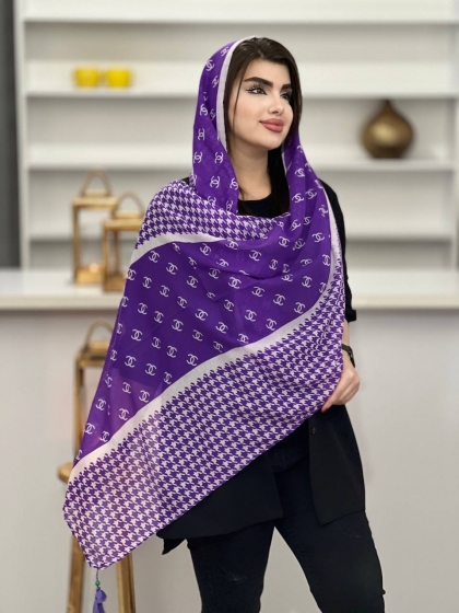شال نخی  منگوله دار کد2030