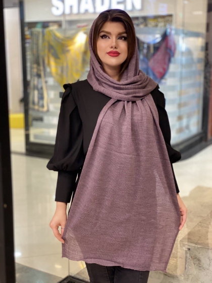 شال بافت ساده  کد 223