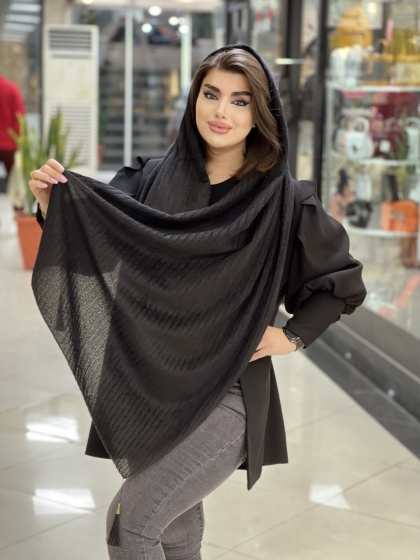 حراج شال مخمل منگوله دار کد 767