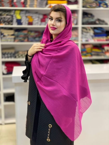 شال نخی ساده اسلپ کد 267