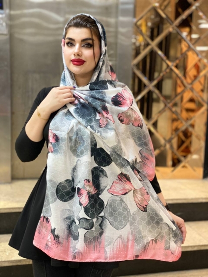 شال نخی دور دوخت سبک و خنک کد 356