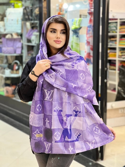 شال نخی رنگ سال بهاره کد873