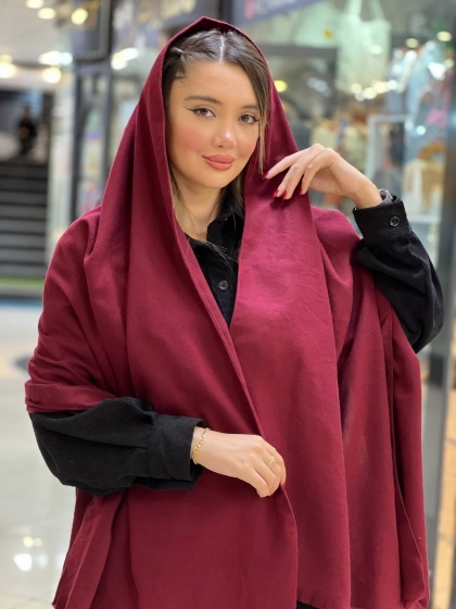 شال موهر اعلاء ساده کد 2256