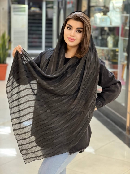 شال نخی پلیسه کد 812