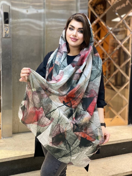 شال نخی دور دوخت سبک و خنک کد362