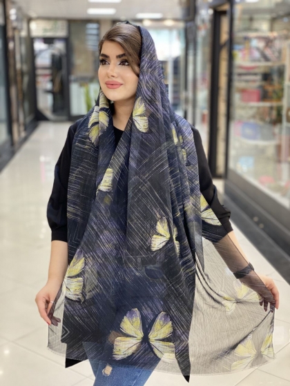 شال نخ و حریر کد 422