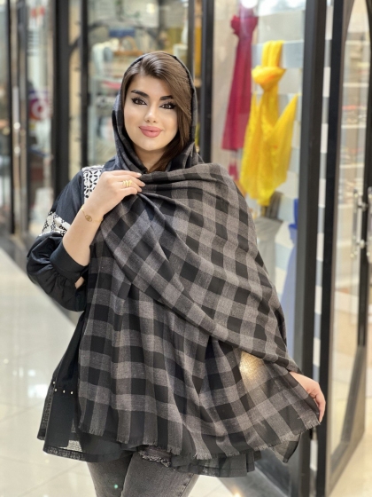 شال نخی ملانژ پاییزه کد 1315