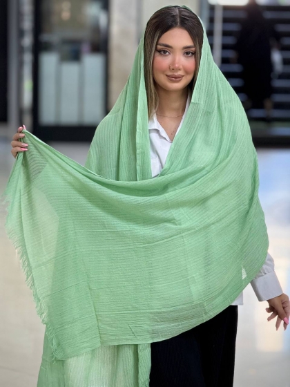 شال نخی کنفی هنرمندی اعلاء کد 2922