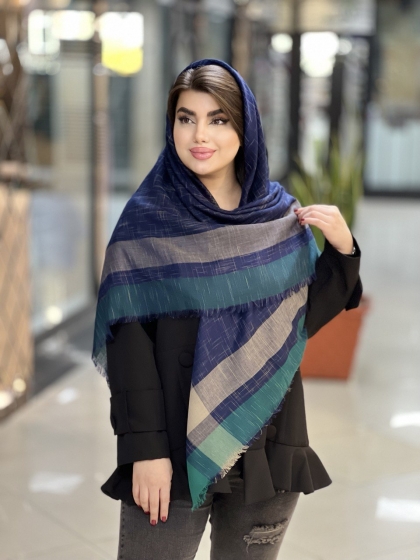 روسری نخی شاتل اعلاء کد 1829