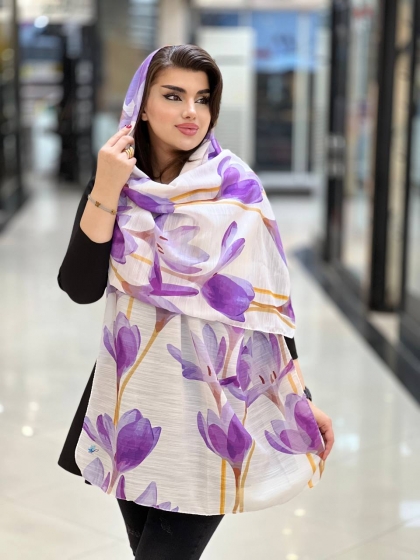 شال نخی دور دوخت بهاره کد 916