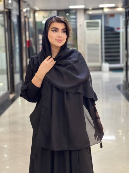  شال نخی منگوله دار کد2037