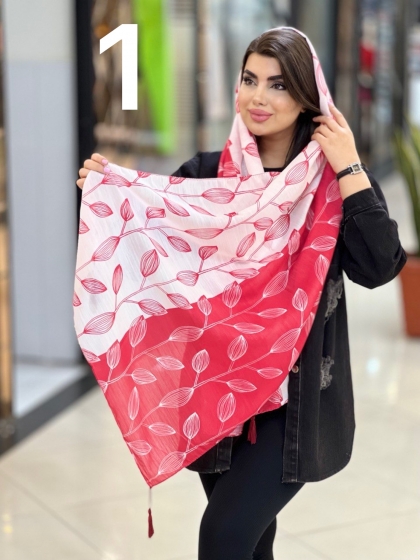 شال نخی اعلا منگوله دار کد 2095