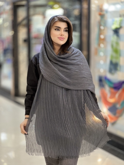 شال نخی پلیسه بهاره کد 950