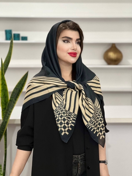 روسری نخی دور دوخت کد1168