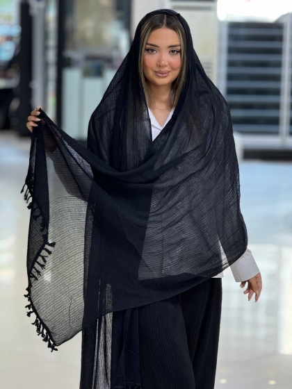 شال نخی چهل منگوله اعلاء کد 2809