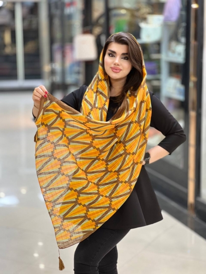 شال نخی منگوله دار بهاره کد936