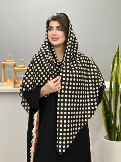 روسری نخی توپی دور ریش کد 1232