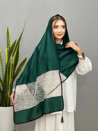 شال شاین مزونی منگوله دار کد 1226