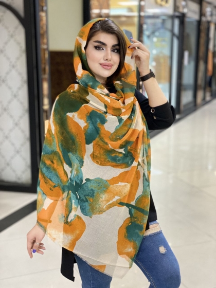 شال نخی ترک سبک و خنک کد 434