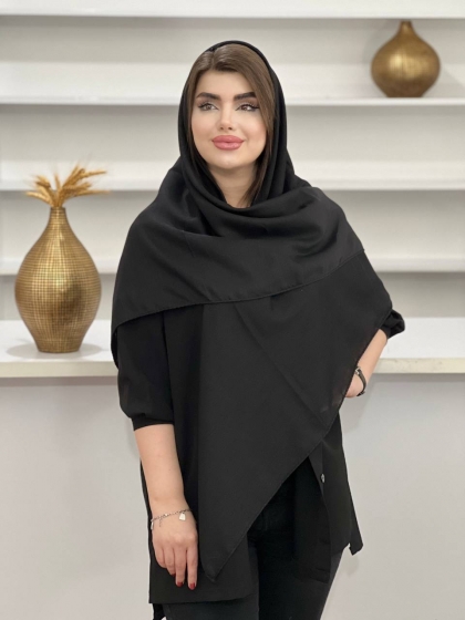 روسری نخی اسلپ دور دست دوز کد 1134