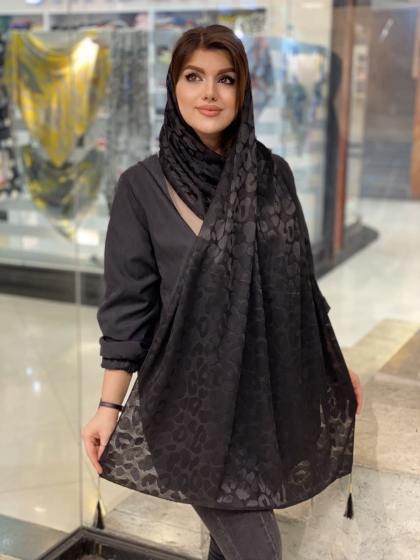 شال نخی منگوله دارکد 234